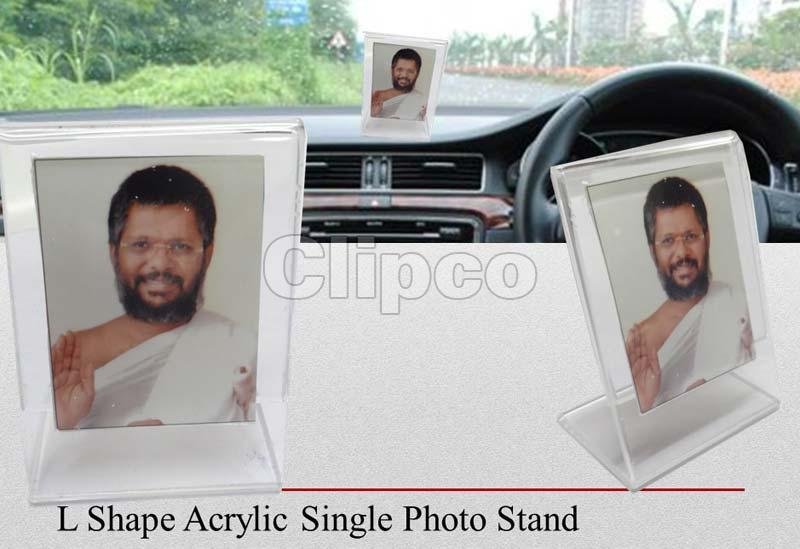 L Shape Acrylic Sigle Photo Stand
