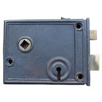 Cast Horizontal Rim Lock