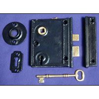 Cast Vertical Rim Lock