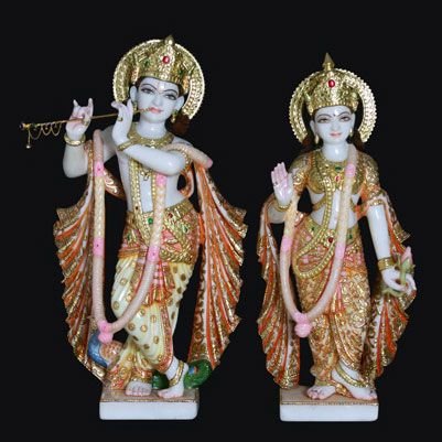 Radha Krishna Statue - 04