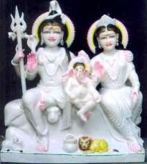 Shiv Parvati Statue - 01