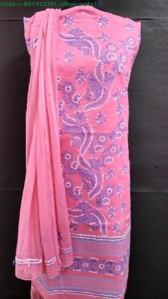 Unstitched Chikan Suits (CW-VB11)