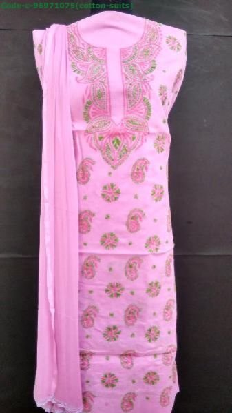 Unstitched Chikan Suits (CW-VB15)