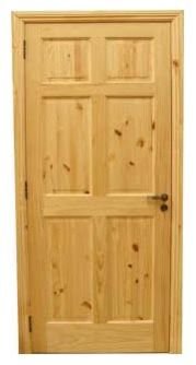 Pine Wood Door 01