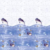 Glossy Series Wall Tile Dolphine