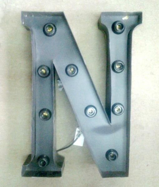 Alphabet Lighting Lamp (N)