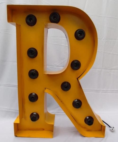Alphabet Lighting Lamp (R)