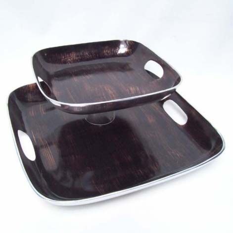 Black Copper Aluminium Tray