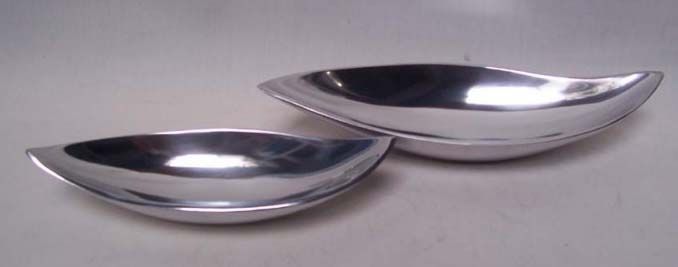 Silver Polish Aluminium Bowl