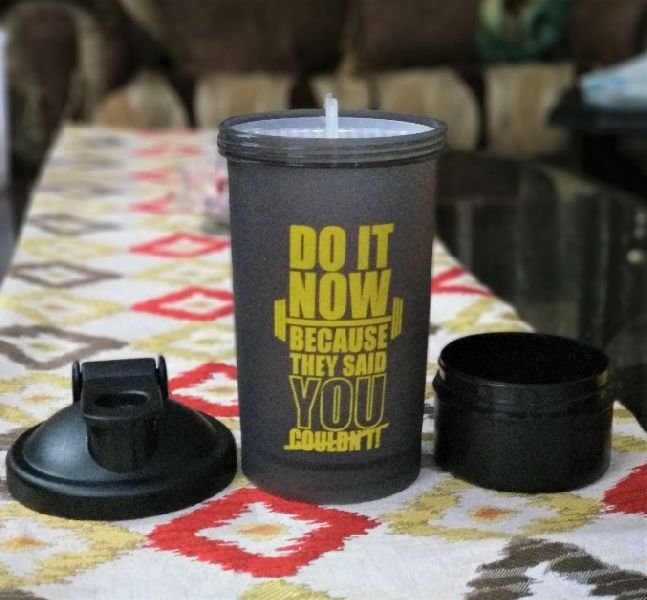 Double Compartment Gym Shaker 07