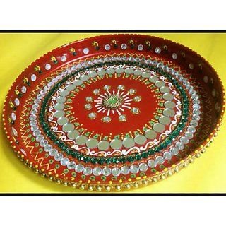 Designer Puja Thali 02