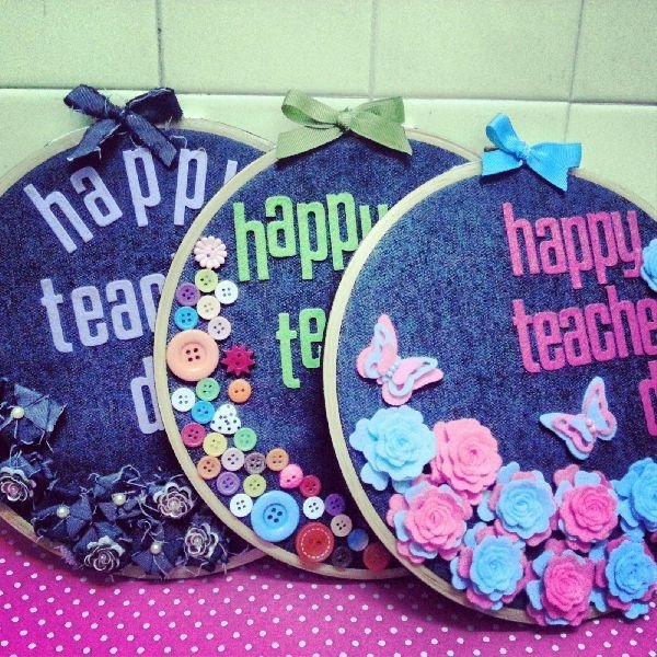 Handmade Teachers Day Greeting Card 03