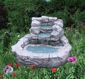 Stone Fountain Waterfall 01