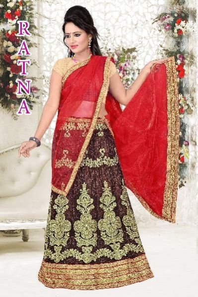 Embroidered Lehenga Choli 03