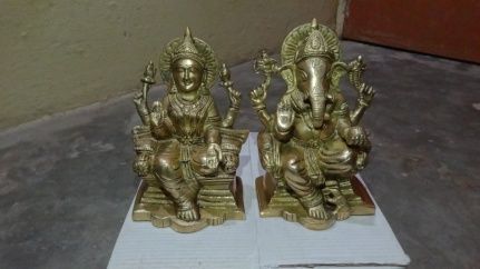 Laxmi Ganesh Statues (UHD0045)