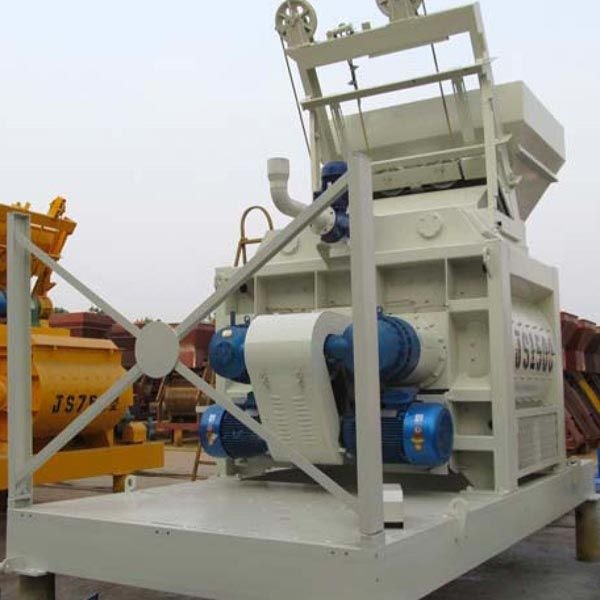 Twin Shaft Concrete Mixer