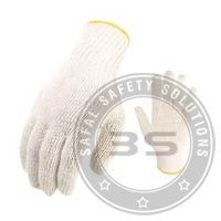 Cotton Knitted Safety Gloves