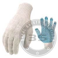 Single Side Dotted Safety Gloves