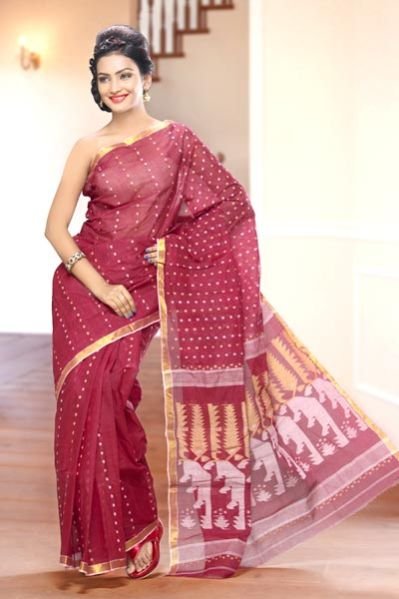 Jari Border Cotton Saree