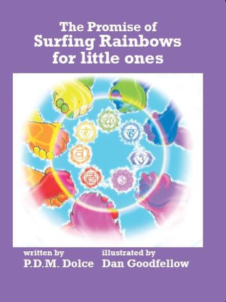 Surfing Rainbows Baby Book