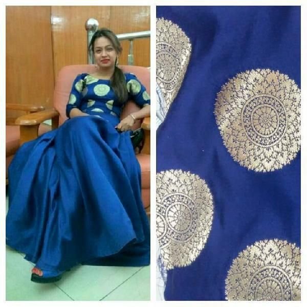 brocade one piece dress