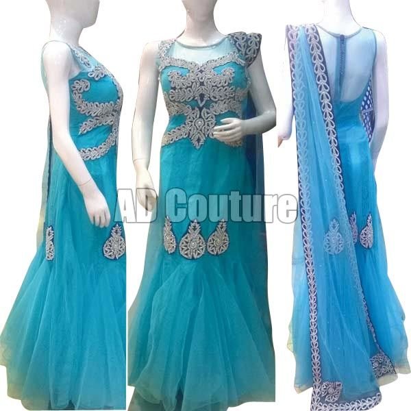 Party Wear One Piece Dresses 05