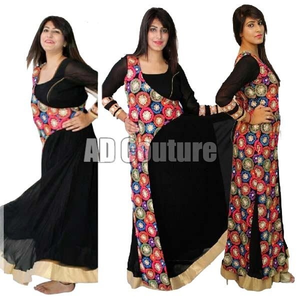 Party Wear One Piece Dresses 07