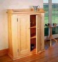 Wooden Hotel Cupboard