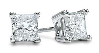 Diamond Solitaire Earrings (E0105)