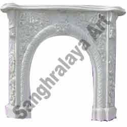 Decorative Stone Fireplace 02