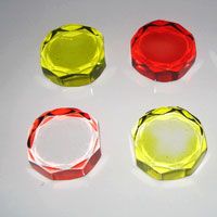 Round Glass Paper Weight