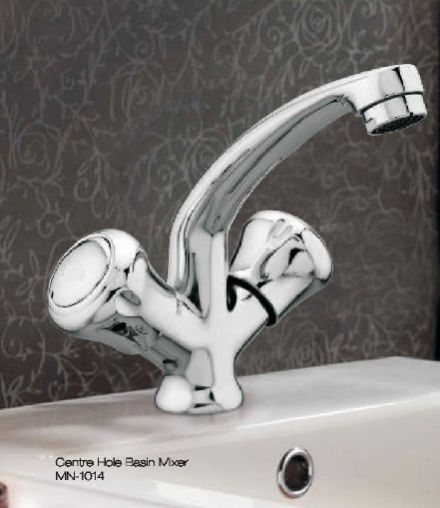 Moon Centre Hole Basin Mixer