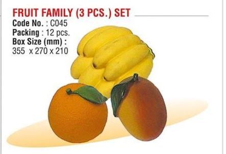 Fruit Family (3 PCS) Set