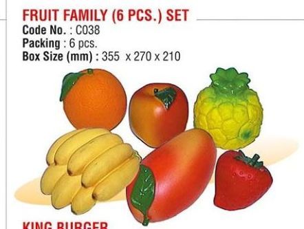 Fruit Family (6 PCS) Set