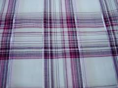 Lurex Check Fabric  01
