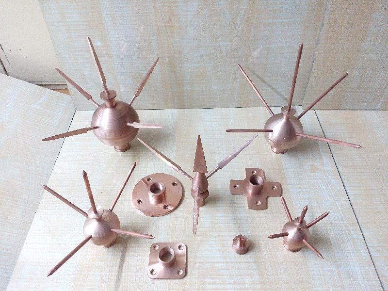 Copper Lightning Arrester 04