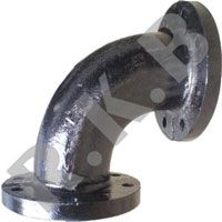 Cast Iron Double Flange Bend