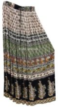 Multi Colour Print Skirt