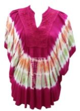 Tie And Dye Poncho Top