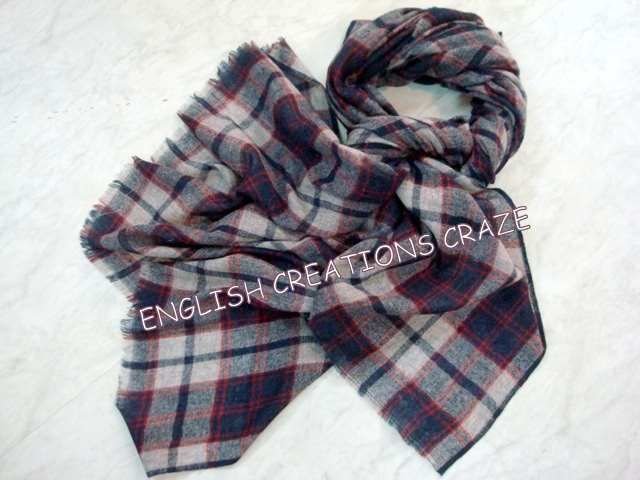 Yak Wool Melange Sarves (EC-5154-A-1)