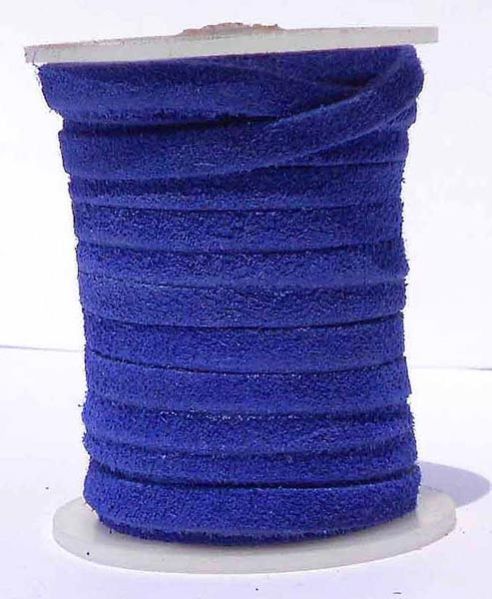 Purple Suede Leather Cord