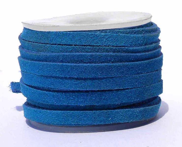 Turquoise Suede Leather Cord