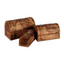Carved Wooden Box : 3140