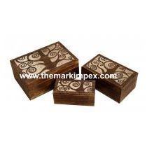 Mango Wood Box : 3088