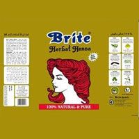 Brite Henna Hair Color Powder