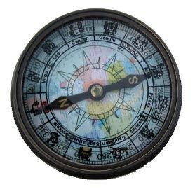 Item Code NC 1213 Flat Compass 3 Inch
