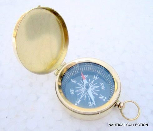 Item Code NC 1233 Pocket Compass 1.75 Inch with Lid