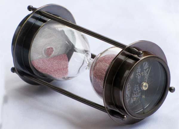 Item Code NC 4205 Sand Timer with Compass