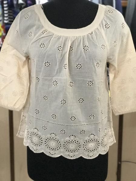 1071 Ladies Woven Top
