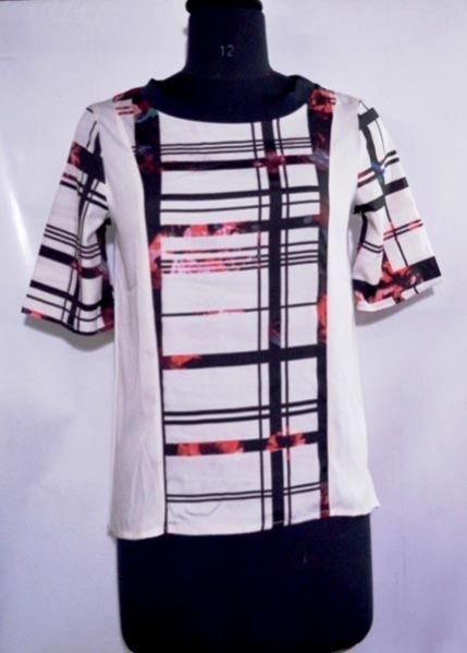 8542 Ladies Woven Topp